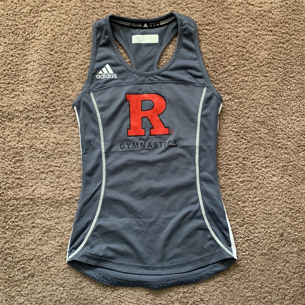 Rutgers gymnastics tank top